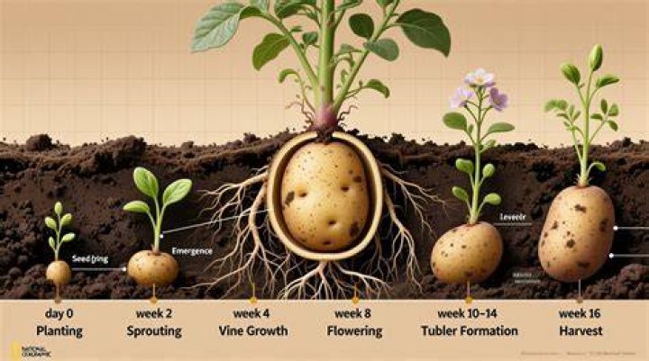 How does potato multiply?