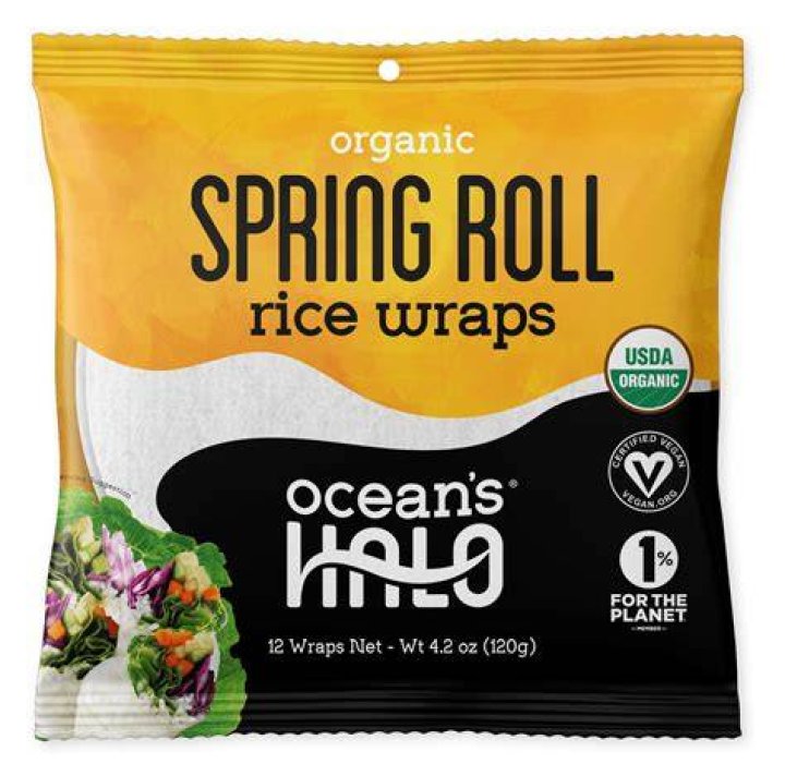 What is an egg roll wrapper made of?