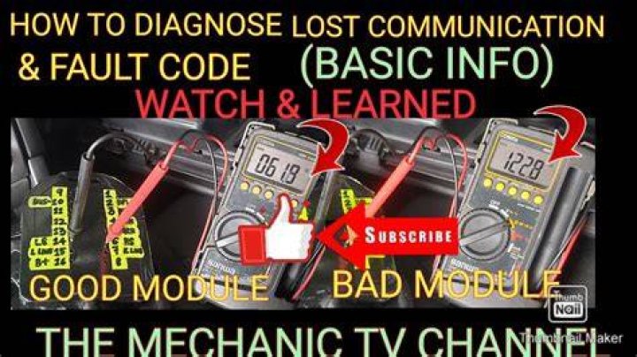 What is the code for lost communication with TCM?